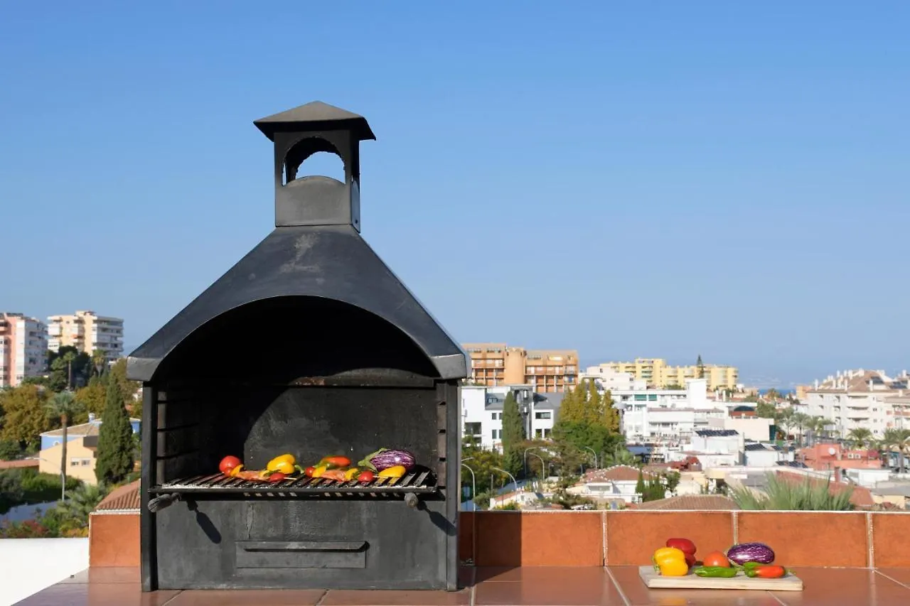 Isla De Benalmadena 1, Jacuzzi, 80M From The Sea, Ac, Bbq, Private Parking, Big Terrace Apartamento