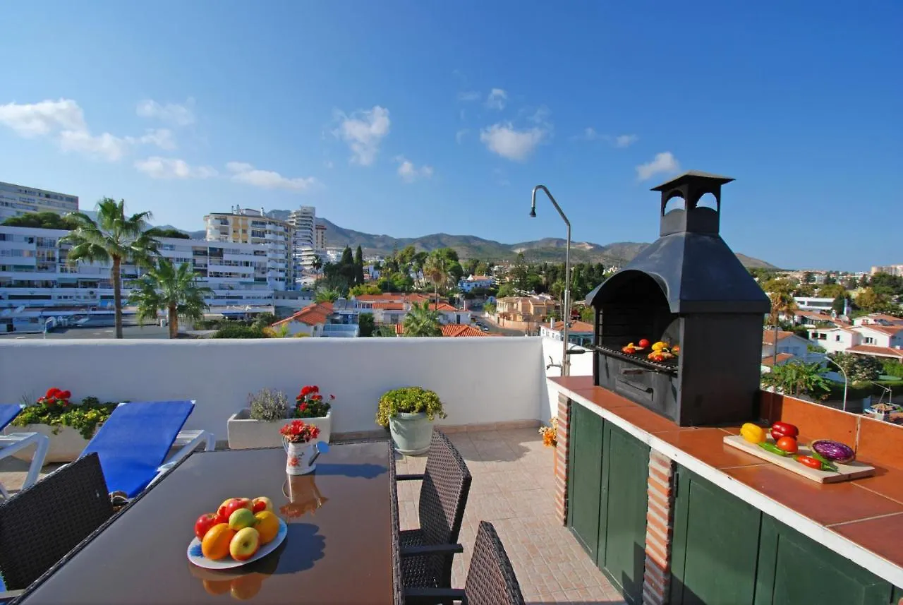 Isla De Benalmadena 1, Jacuzzi, 80M From The Sea, Ac, Bbq, Private Parking, Big Terrace Apartamento Espanha